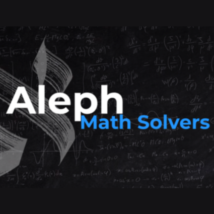 Logotipo - Aleph: Math Solvers