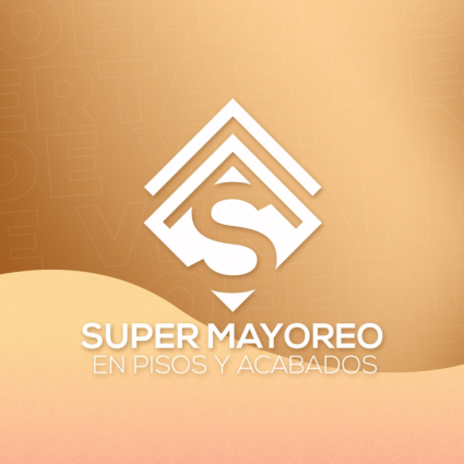 Logotipo - Super Mayoreo en Pisos y Acabados