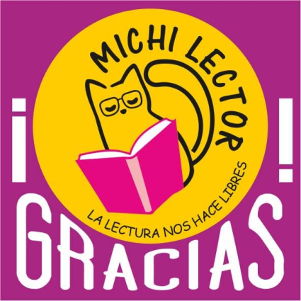 Logotipo - Michi Lectura, la lectura nos hace libres