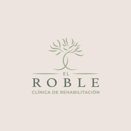 Logotipo - El Roble, Clínica de Rehabilitación