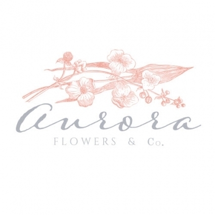 Logotipo - Florería Aurora Flowers & Co. en Puebla y CDMX