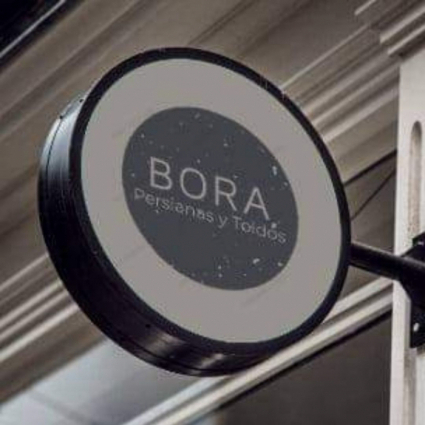 Logotipo - BORA cortinas, persianas y decoración