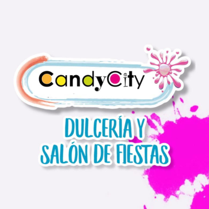 Logotipo - Salón de fiestas y dulcería - Candy City