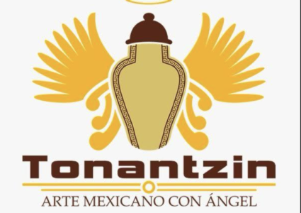 Logotipo - Tonantzin Arte mexicano con Ángel