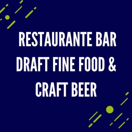 Logotipo - Restaurante Bar Draft Fine food & Craft beer
