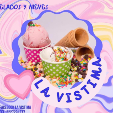 Helados y Nieves La Vistima