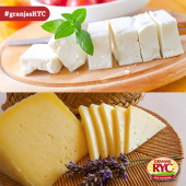 Contamos con una amplia variedad de quesos - RYC Alimentos