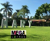 Personaliza tus letras Gigantes - Mega Letras Puebla