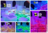 Mobiliario Lounge para tus eventos
 - Leds Party - Pistas iluminadas y servicios para eventos