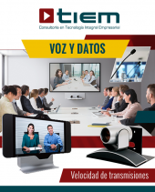 Voz y datos: Integra recursos compartidos con la instalación de una red de voz y datos sofisticada. - Tiem - Consultoría en Tecnología Integral Empresarial