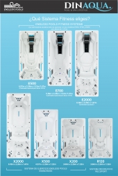Diseñados para proveer la
mejor experiencia de nado e hidromasajes disponibles en el mundo.  - Dinaqua - Pool & Spa Lifestyle