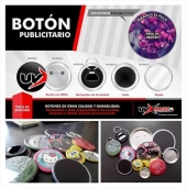 Botones publicitarios  - Imprenta Micro Uvxpress