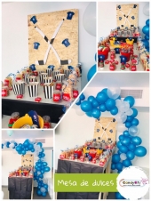 Mesas de dulces con temáticas en Salón de fiestas y dulcería - Candy City - Salón de fiestas y dulcería - Candy City