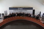 Firma del Acuerdo de Unidad por la Estabilidad Laboral y la Economía del Estado - Canacintra Puebla