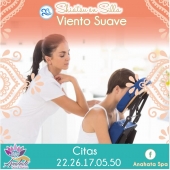 Masaje Shiatsu en 20 minutos renueva cuello, hombros y espalda.
 - Anahata Spa