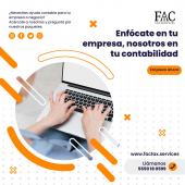 Nos encargamos de tu contabilidad de manera especializada.  - FAC Tax Services