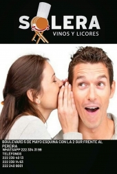 ¡Cariño sé donde puedes comprar el regalo perfecto para este 14 de febrero ...!
En Solera, Vinos y Licores - Solera Vinos, Licores y Alimentación Gourmet
