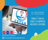 ¡Tóner y tinas para tu empresa, negocio u oficina! - CEYSA Comercializadora