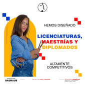 Contamos con innovadores planes de estudio, docentes expertos y recursos de vanguardia, para alcanzar tus metas académicas y profesionales. - Universitario Bauhaus