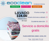 Recuerda que estamos en el horario de lunes a viernes de 8 a.m a 8 p.m y sábados de 9 a.m a 7 p.m Nos ubicamos en Plaza Aventura en el local #10, en la planta baja. - Ecoclean Tintorería - Lomas de Angelópolis
