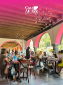 Casa Atlixco - Portal Rosa, frente al zócalo de Atlixco. - Casa Atlixco Restaurante