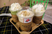 Nada mejor que un frappe de mazapan en Casa Sabina. ¡Te esperamos! - Casa Sabina
