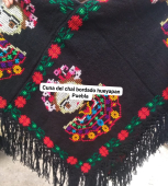  - Cuna del chal bordado Hueyapan Puebla
