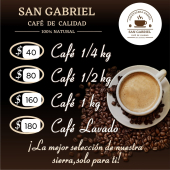  - Café San Gabriel