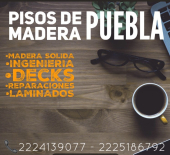  - Pisos de Madera Puebla
