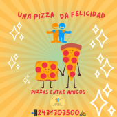  - Pizzas entre amigos
