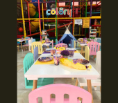 ¡El mejor salón para tus peques está en Colory! Un espacio seguro, divertido y lleno de sorpresas para que disfruten al máximo - Colory Salón Jardín