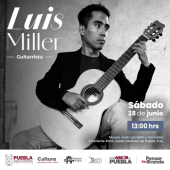 Presentación: Luis Miller en Puebla