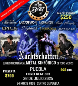 Noche de Metal Sinfónico en Puebla