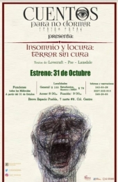 Insomnio y Locura: Terror Sin Cura - Obra de Teatro