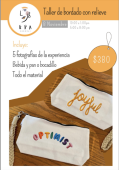 Taller de Bordado con Relieve - Estuchera