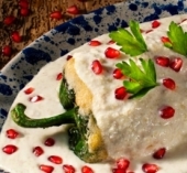 Chiles en Nogada  - Temporada en Puebla