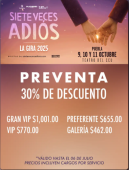 Siete Veces Adiós en Puebla 