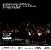 Concierto de la Banda Sinfónica del Benemérito Conservatorio de Música del Estado de Puebla