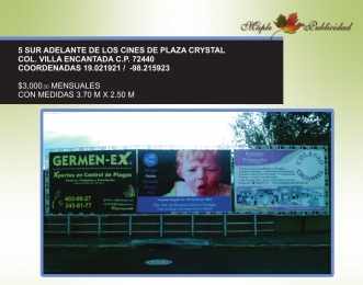 Vallas en Puebla - Maple Publicidad - Puebla