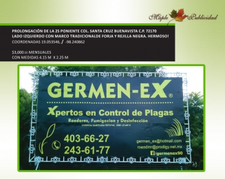 Vallas en Puebla - Maple Publicidad - Puebla