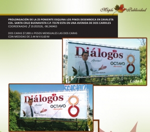 Vallas en Puebla - Maple Publicidad - Puebla