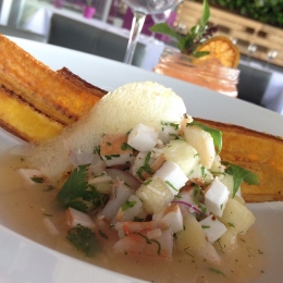 Cevichito brasileño - Restaurante Intro - Puebla