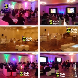 Sillones y sillas lounge - Leds Party - Pistas iluminadas y servicios para eventos - Puebla