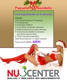 Paquete navideño 2016 - Nu3center Puebla - Puebla
