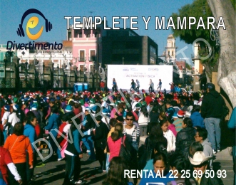 En el zócalo de la ciudad de Puebla el Instituto Municipal del Deporte presento un festival de activ...
