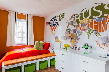 Mapa Mundi - BORA cortinas, persianas y decoración - Puebla