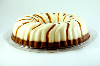 Gelatina de chocolate blanco y chocolate oscuro - La Postrería - Puebla