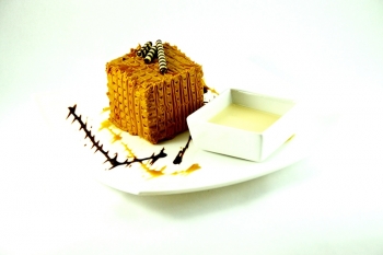 Pastel de Cajeta Individual - La Postrería - Puebla