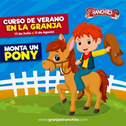 Tus hijos aprenderán a montar de una manera segura. - Granja Didáctica El Ranchito - Puebla
