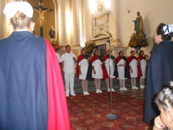 Interpretación del Himno de las Enfermeras - Escuela de Enfermería San José - Puebla